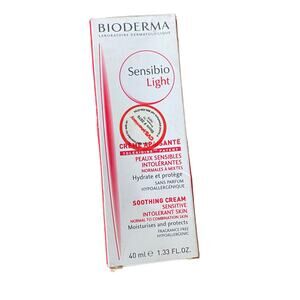 Bioderma SENSIBIO LIGHT Soothing Cream 1.33oz Sensitive Skin EXP 07/2022 NEW